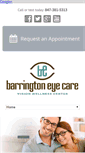 Mobile Screenshot of barringtoneyecare.com
